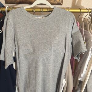 Endless Rose Heather Gray Tee Dress